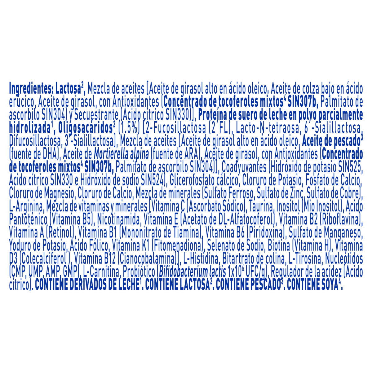 NAN SUPREMEPRO 1 Ingredientes