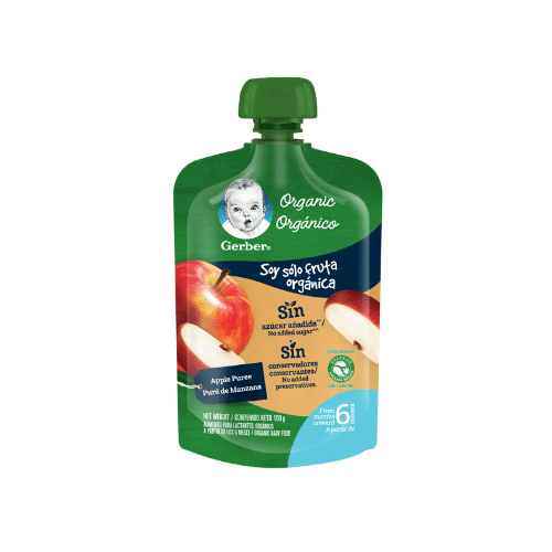 Colado Gerber Orgánico de Manzana Doy Pack
