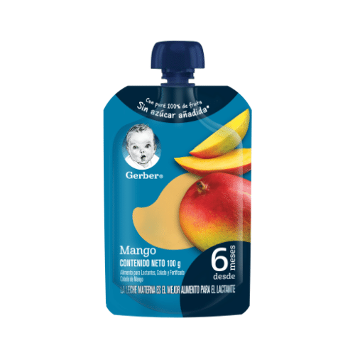Colado Gerber de Mango Doy Pack 100g