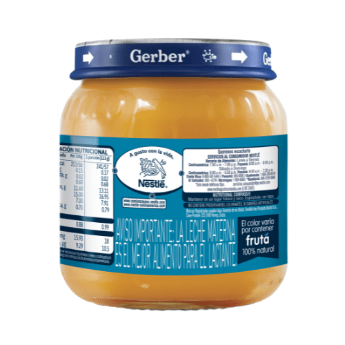 Colado Gerber de Melocotón Reverso