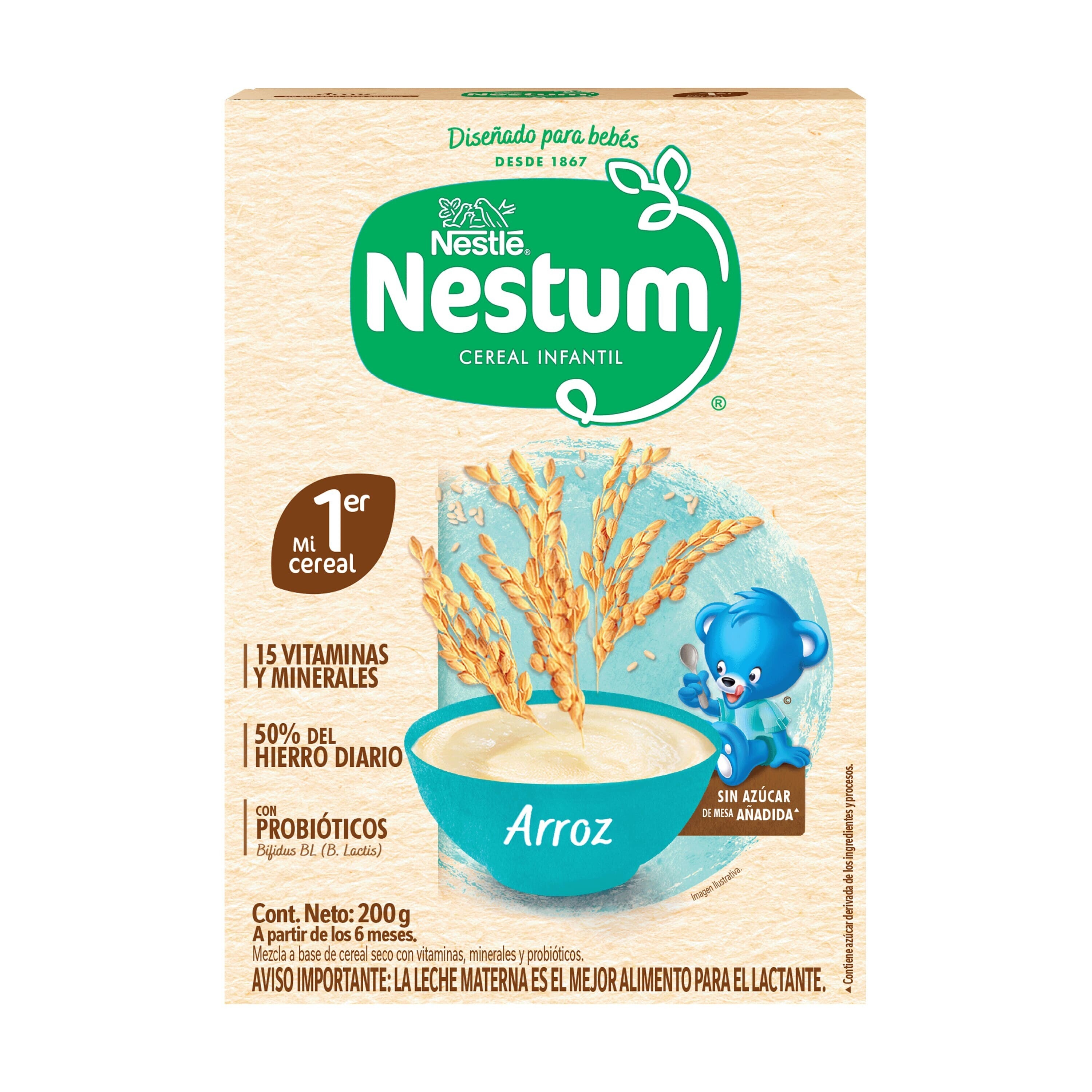 Cereal Infantil NESTUM® Arroz