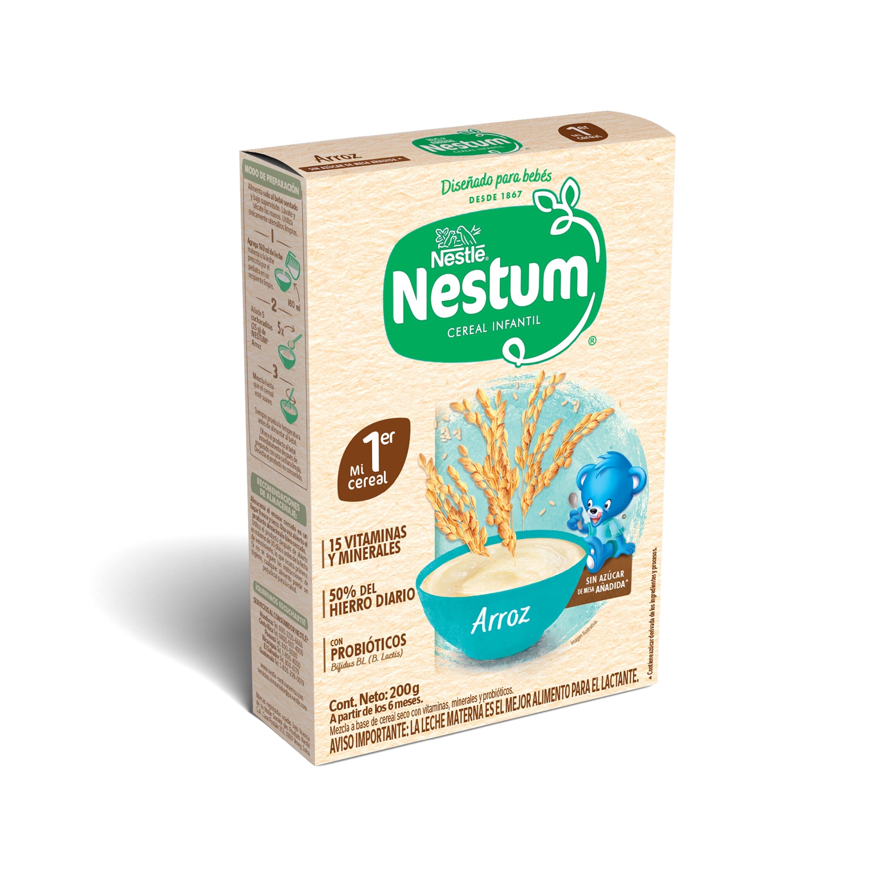 Cereal Infantil NESTUM® Arroz