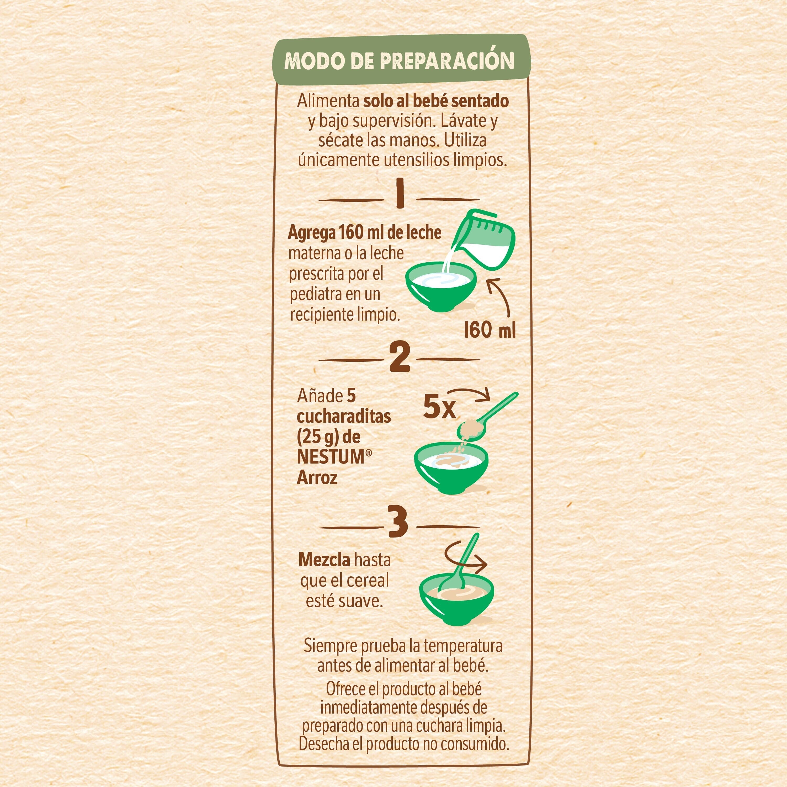 Cereal Infantil NESTUM® Arroz