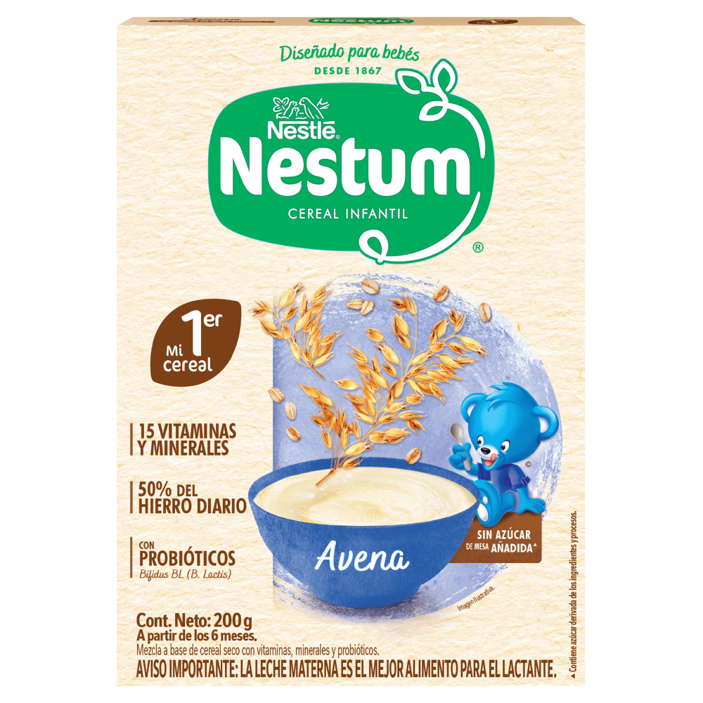 Cereal Infantil NESTUM® Avena