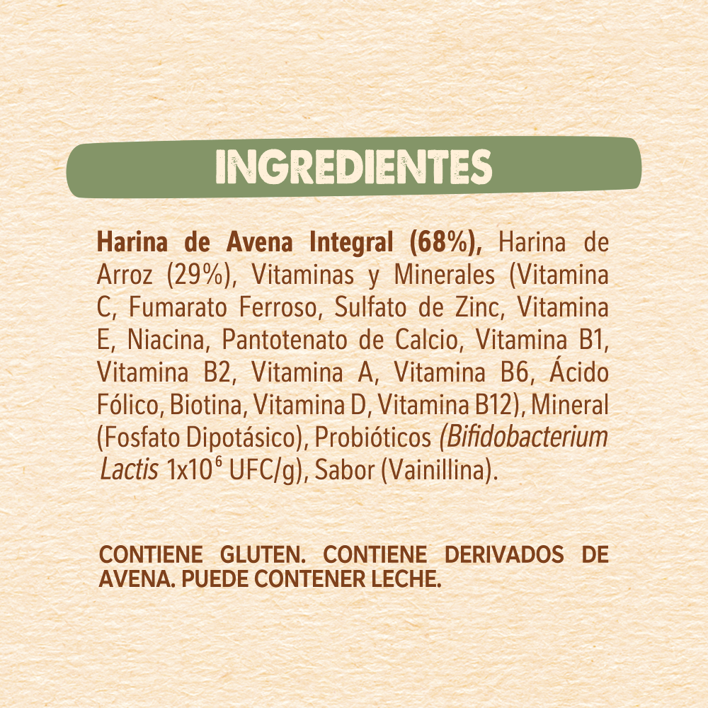 Cereal Infantil NESTUM® Avena