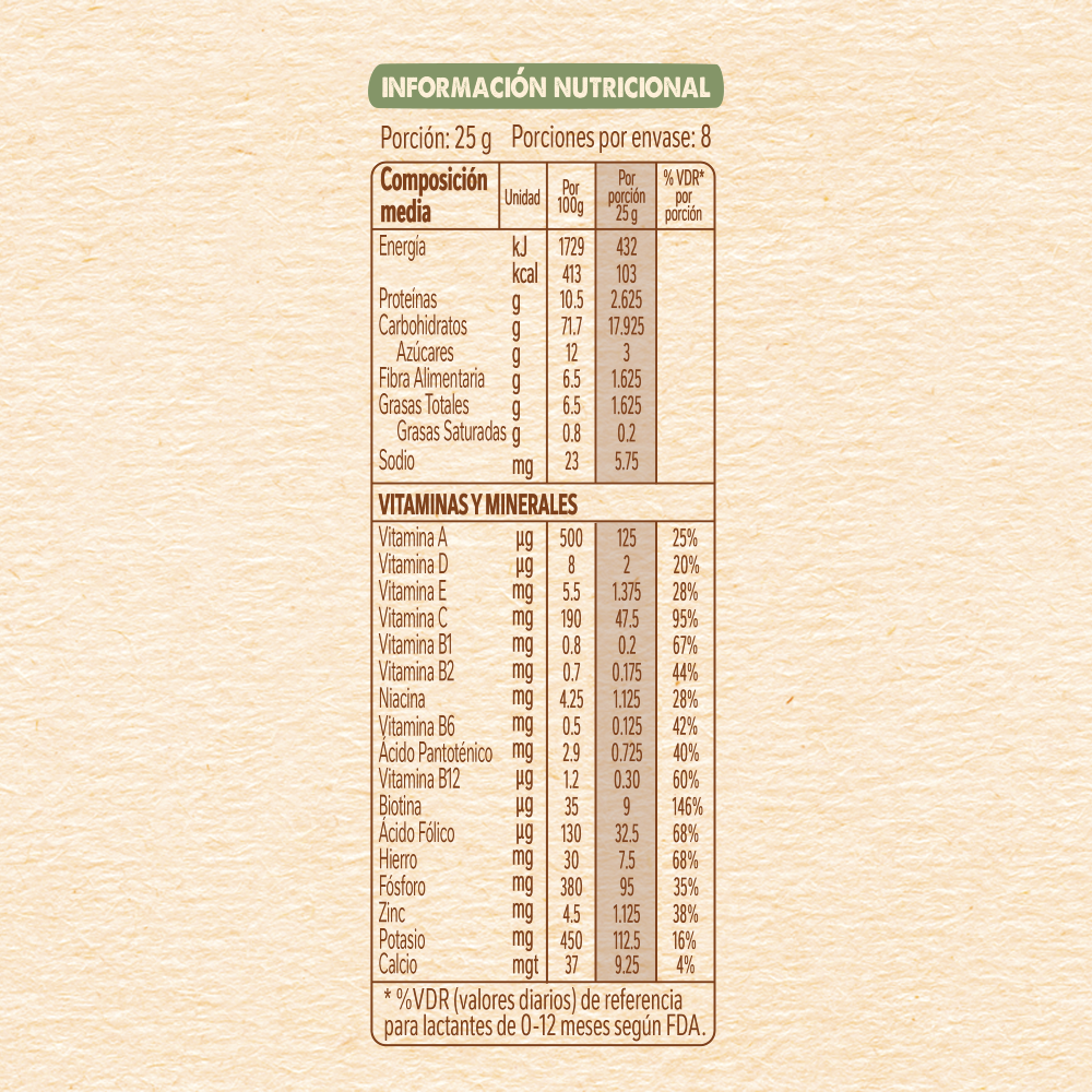 Cereal Infantil NESTUM® Avena