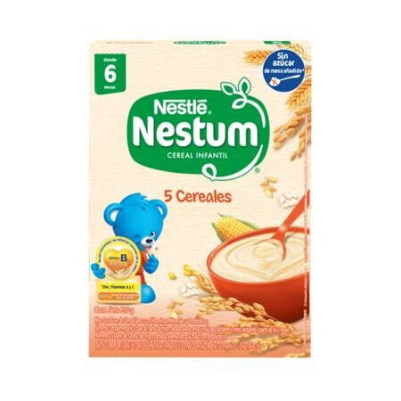 Cereal infantil nestum 5 cereales sin azucar