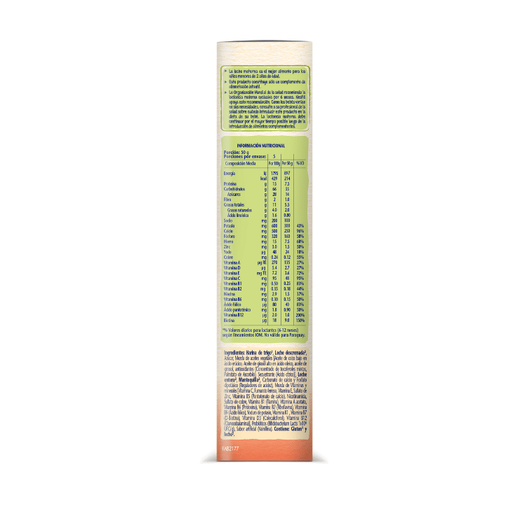 Cereal Infantil NESTUM Trigo Leche