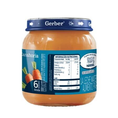 Colado Gerber de Zanahora Lateral