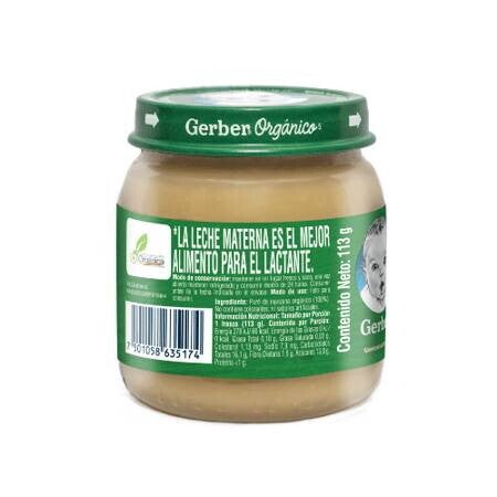 Colado Gerber Orgánico de Manzana Reverso