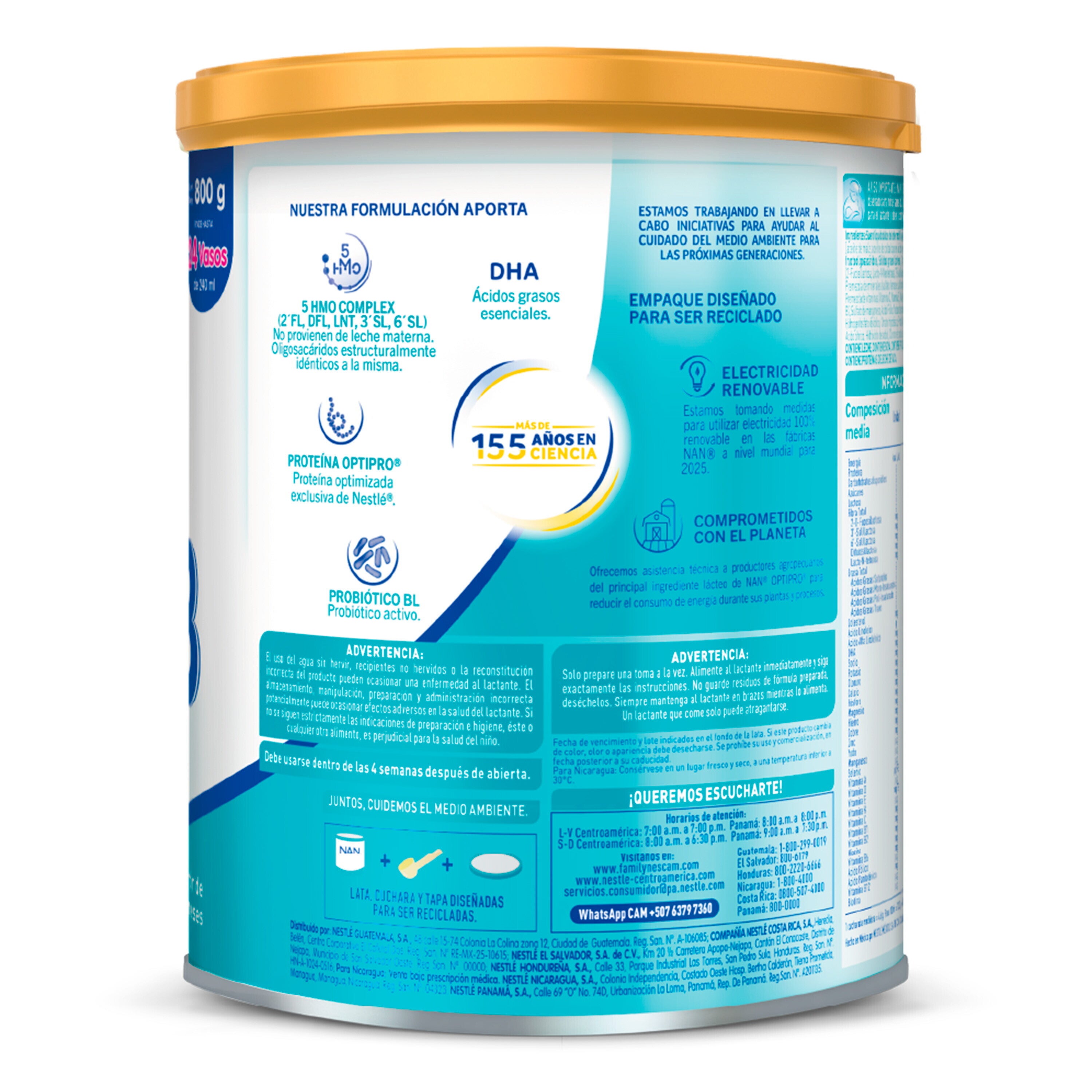 Alimento lácteo NAN® OPTIPRO® 3 