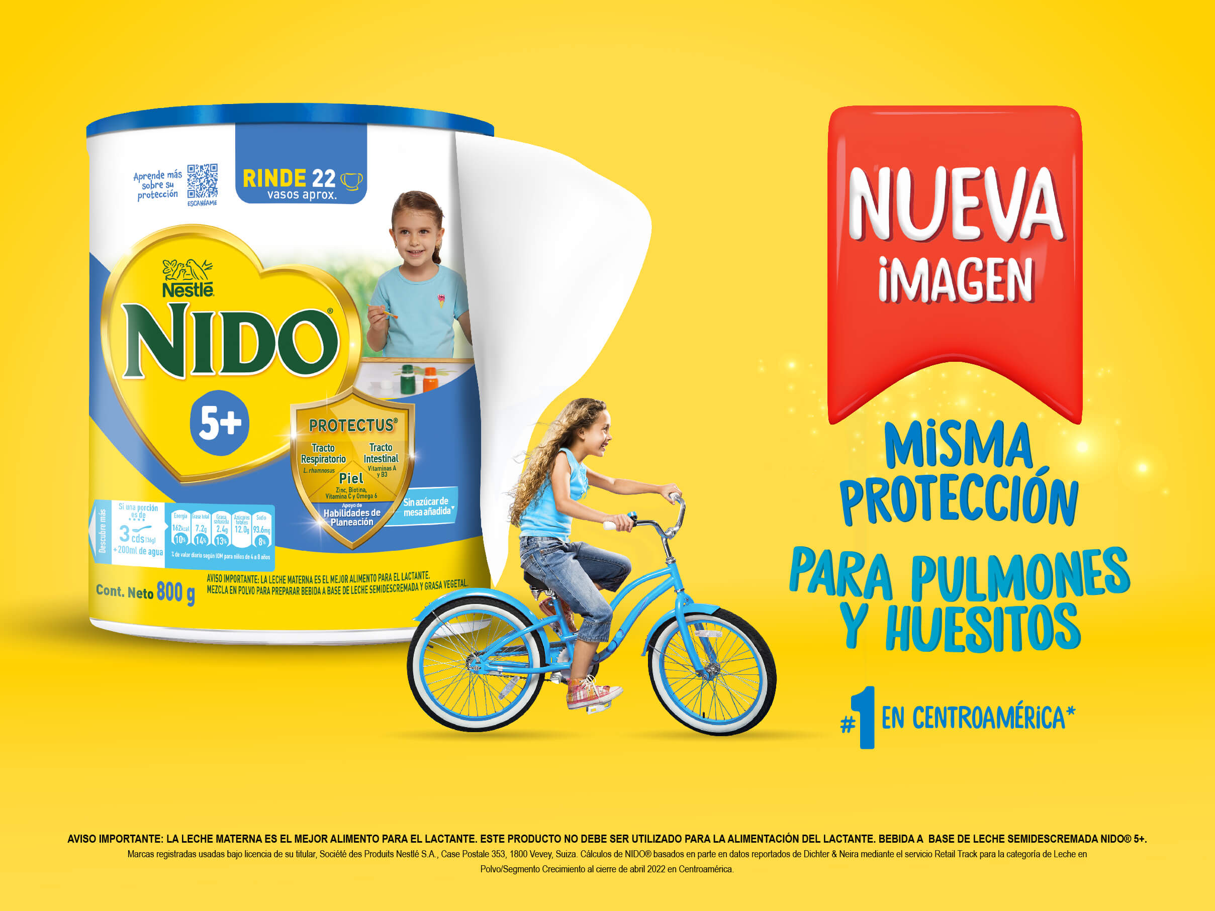 NIDO® 5+ Nueva Imagen, misma protección
