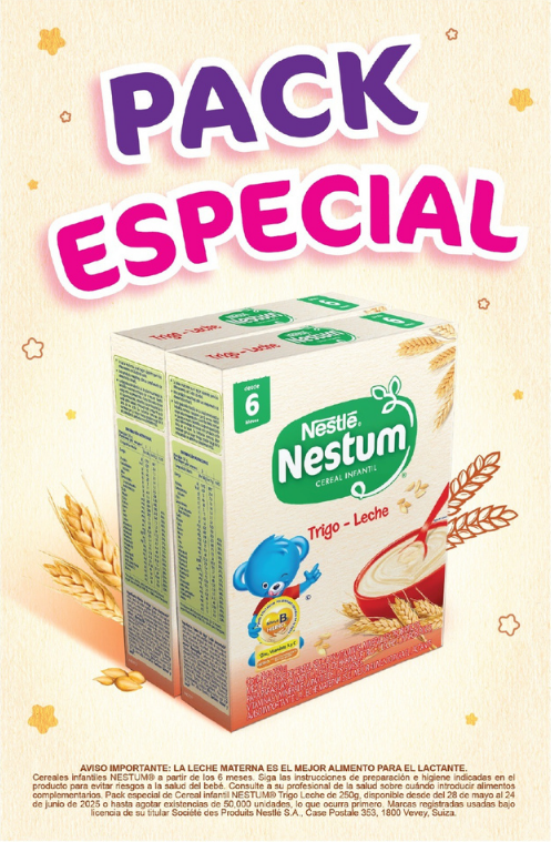 Pack Ahorro NESTUM® Trigo-Leche