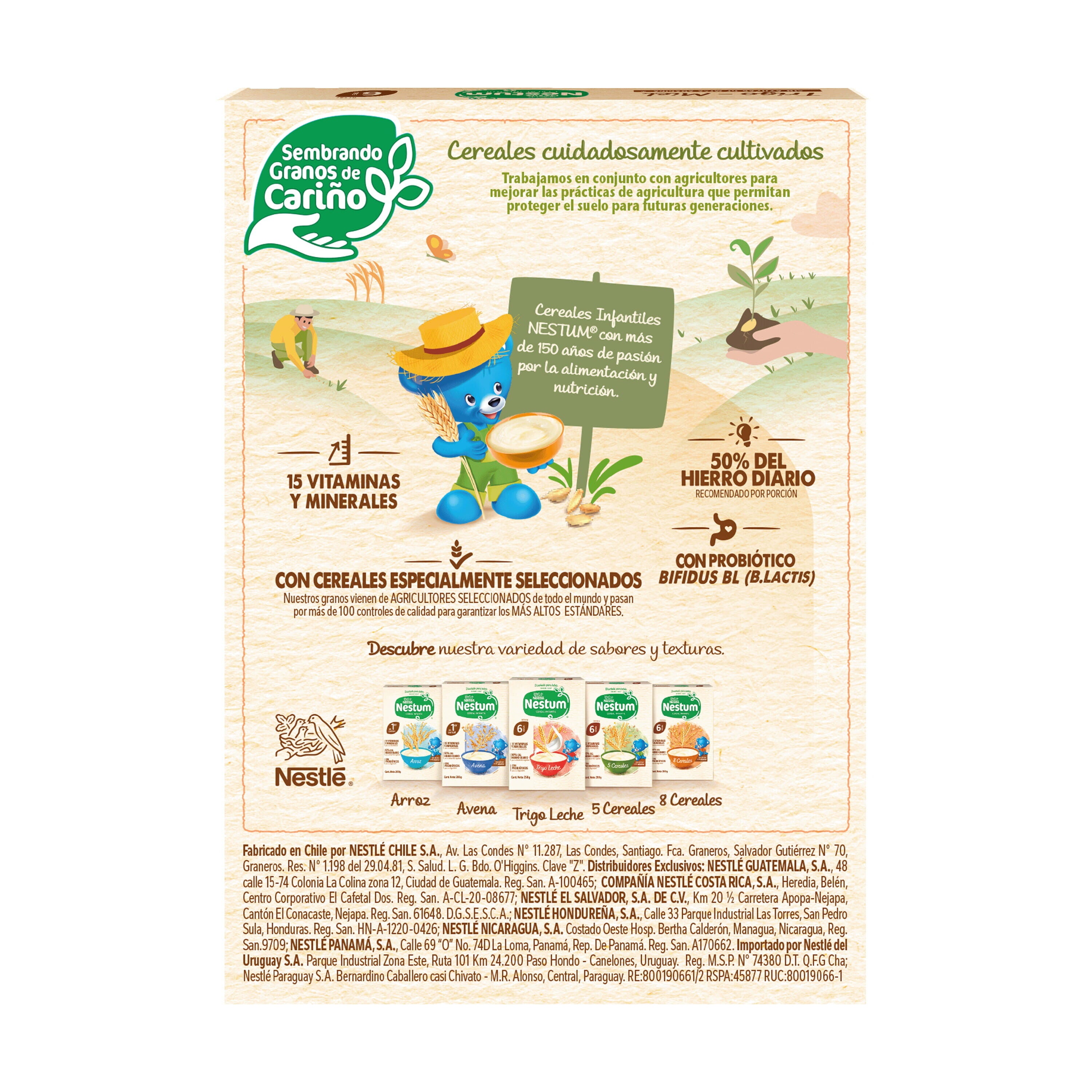 Cereal Infantil NESTUM® Trigo Miel
