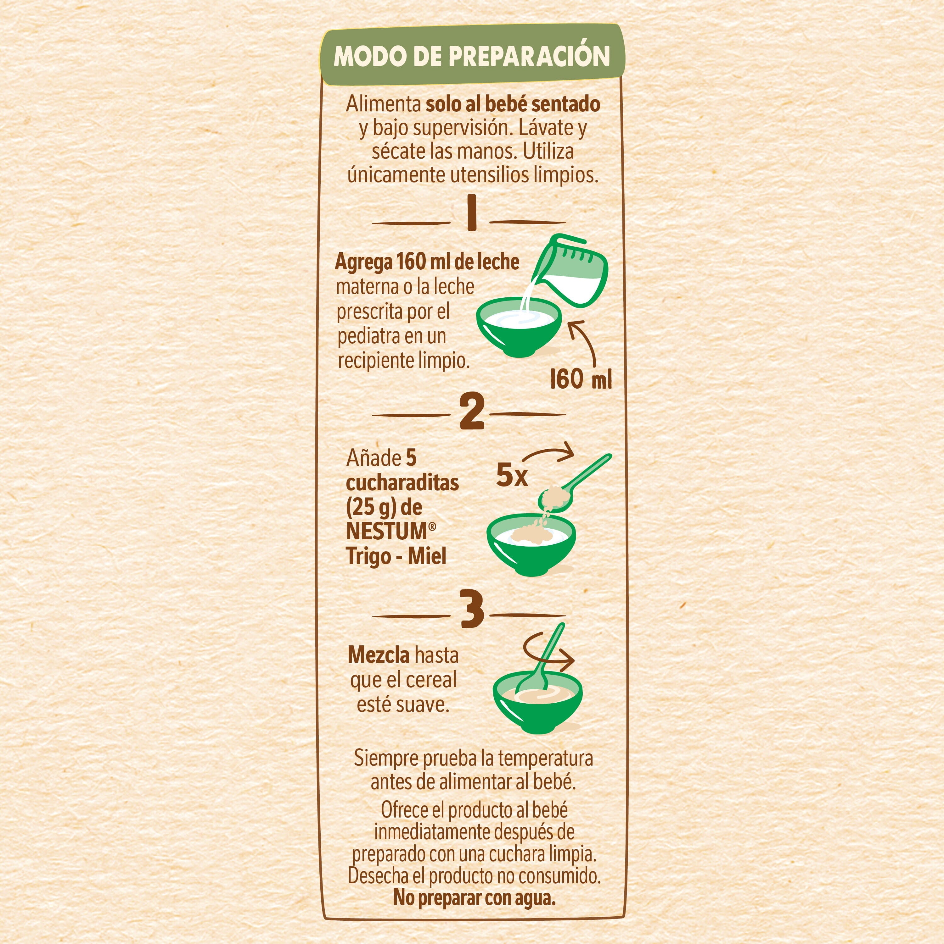 Cereal Infantil NESTUM® Trigo Miel