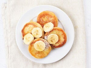 Pancake de avena con banana