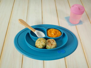 Tortitas de espinacas con res