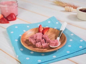 Gelatina de fresas