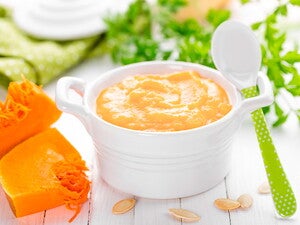 Papilla de ayote y papas Papilla de ayote y papas