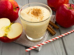 Batido de cerelac con manzana