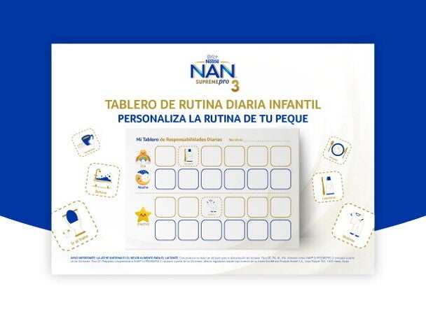 Tablero Rutina Diaria