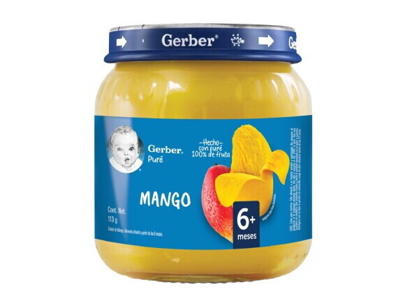 frasco gerber mango 113g frasco gerber mango 113g