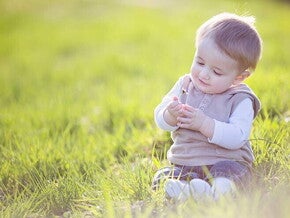 Estimulando la vista del bebe
