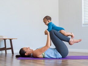 Tu bebé es el mejor entrenador para que recuperes tu figura