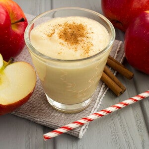 Batido de cerelac con manzana