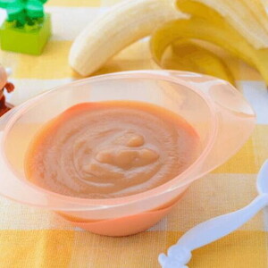 Receta Papilla de frutas con trigo hecho con Cereal Infantil NESTUM