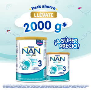 Promo Pack Ahorro NAN OPTIPRO 3