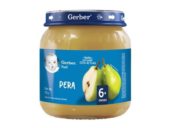 frasco pera gerber 113g