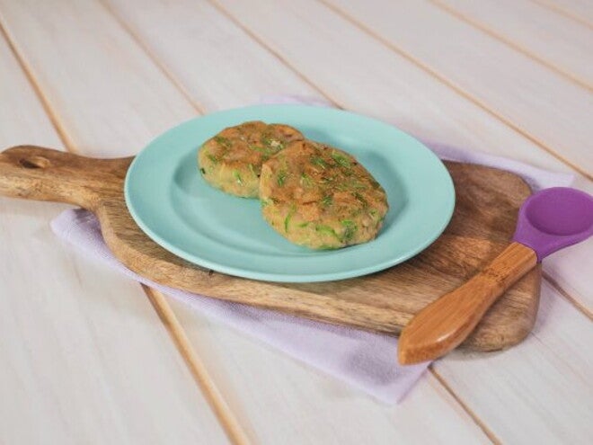 Tortitas de zucchini o calabacita Tortitas de zucchini o calabacita