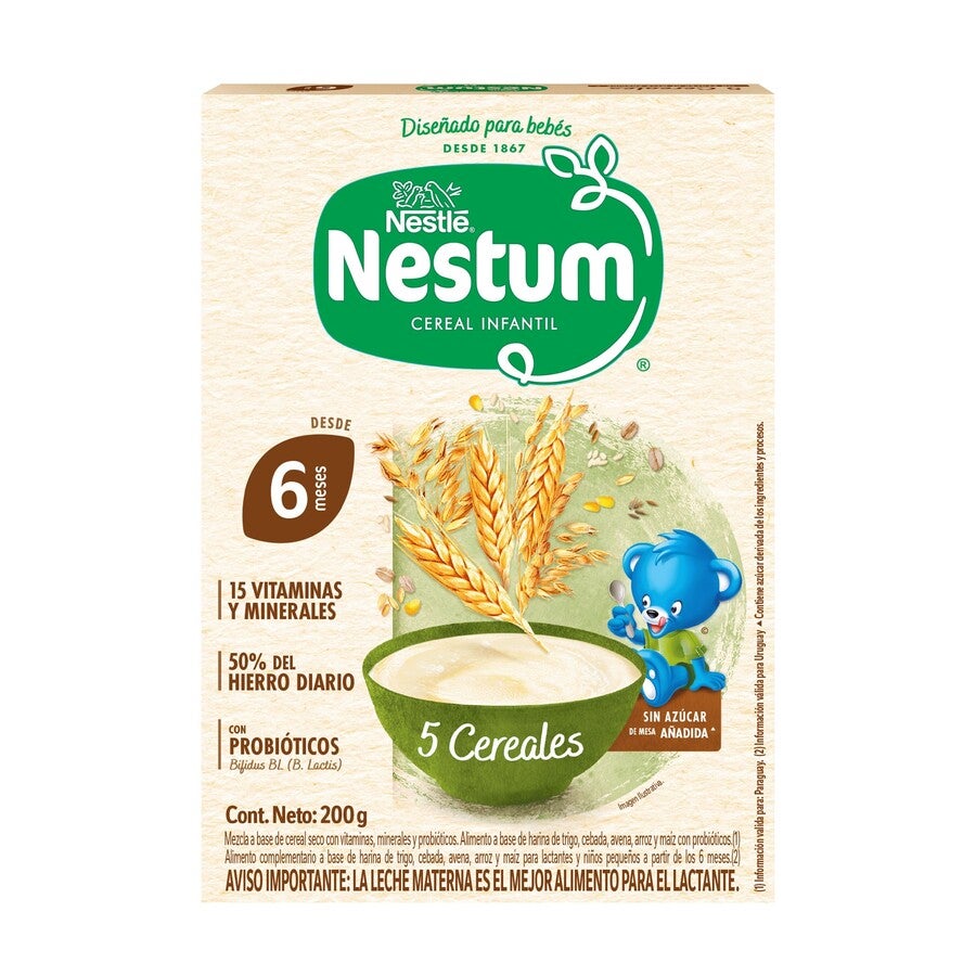 Cereal Infantil NESTUM® 5 Cereales