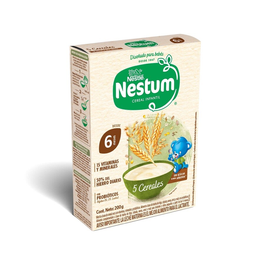 Cereal Infantil NESTUM® 5 Cereales