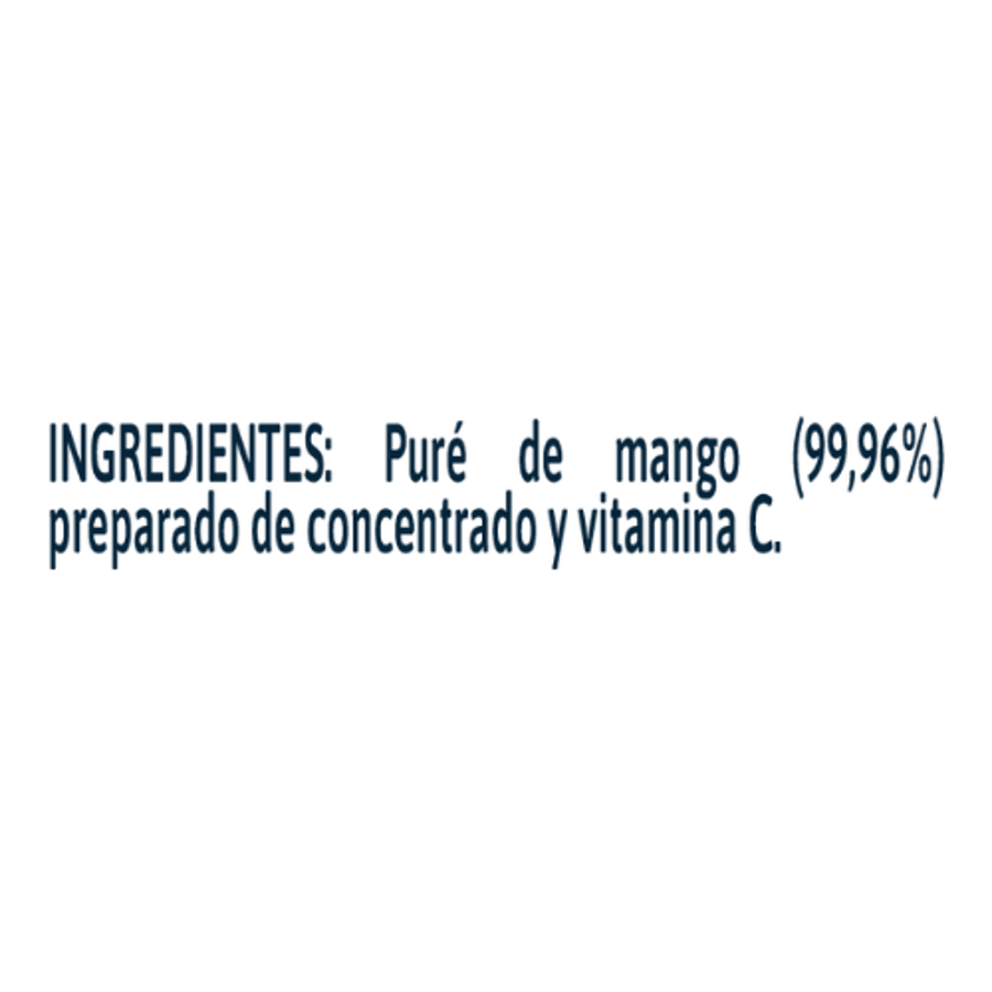 Colado Gerber de Mango Doy Pack Ingredientes