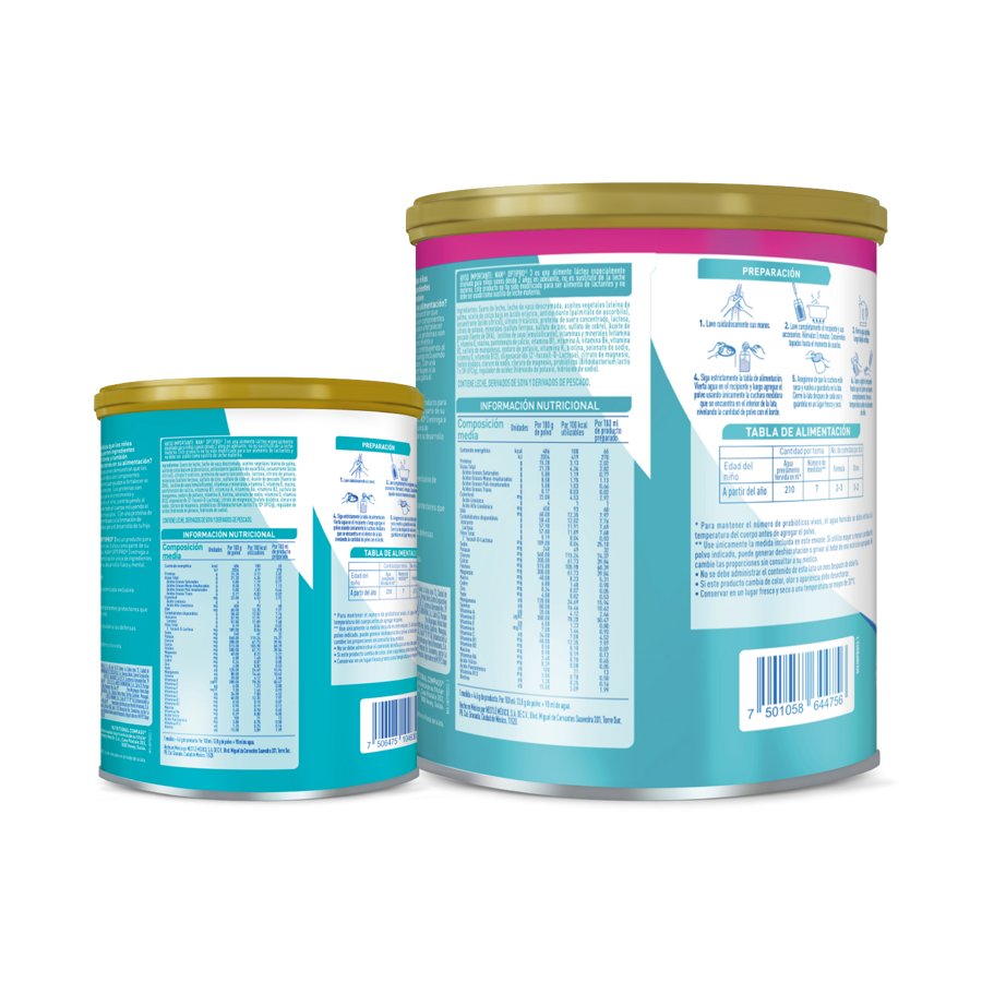 NAN® OPTIPRO® 3 lata de 1.8kg más 350g gratis​