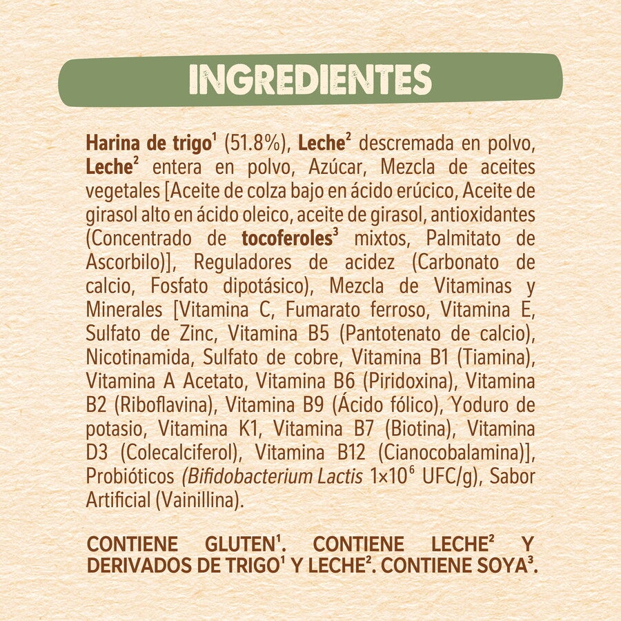 Cereal Infantil NESTUM® Trigo con Leche