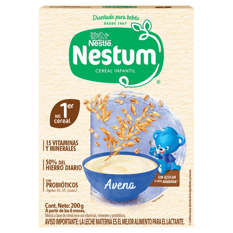 Cereal Infantil NESTUM® Avena