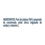 Colado Gerber de Banano Doy Pack Ingredientes