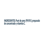 Colado Gerber de Pera Doy Pack Ingredientes