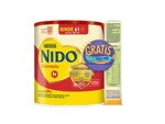 Imagen frontal de la promoción de la leche nido mas caja nestum